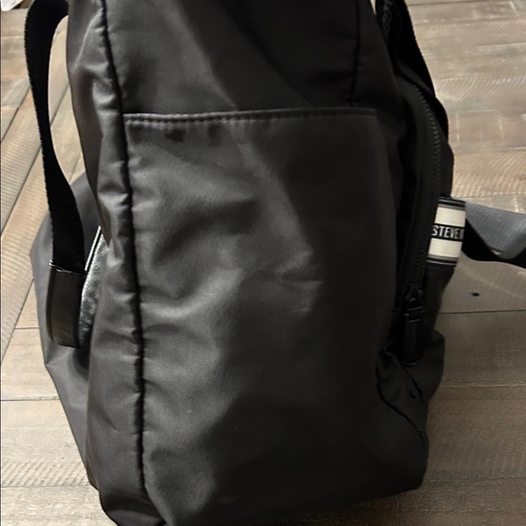 Steve Madden Black Duffel Bag with White Accents - Picture 7 of 11